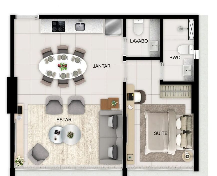 ICON DESIGN LIVING no Boa Viagem, Recife