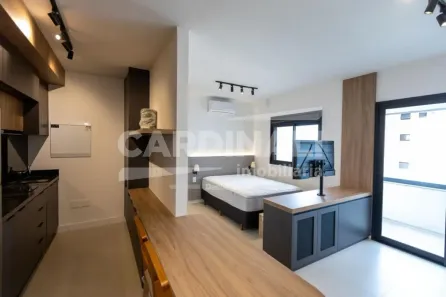 Apartamento com 1 Quarto para alugar, 56m² no Vila Lídia, Campinas