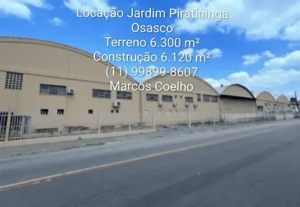 Galpão/Depósito/Armazém para alugar, 6120m² no Piratininga, Osasco