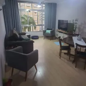 Apartamento com 3 Quartos à venda, 122m² no Gonzaga, Santos