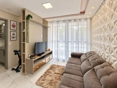 Apartamento com 2 Quartos para alugar, 56m² no Jardim Nossa Senhora das Graças, Mogi Guaçu