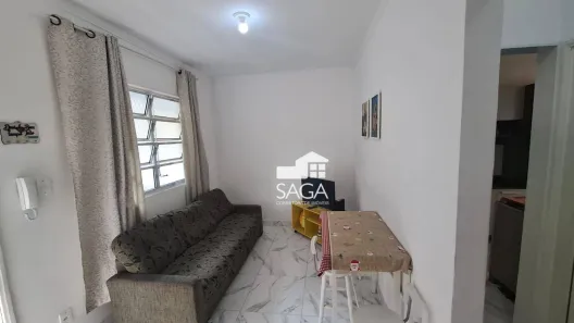 Apartamento com 2 Quartos para alugar, 59m² no Guilhermina, Praia Grande