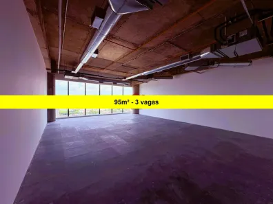 Sala Comercial para alugar, 95m² no Parque Industrial Tomas Edson, São Paulo