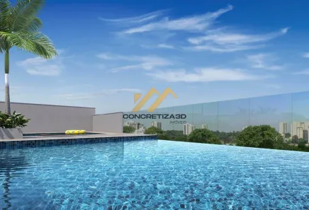 Apartamento com 2 Quartos para alugar, 44m² no Centro, Indaiatuba
