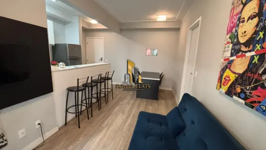 Apartamento com 1 Quarto para alugar, 35m² no Várzea da Barra Funda, São Paulo