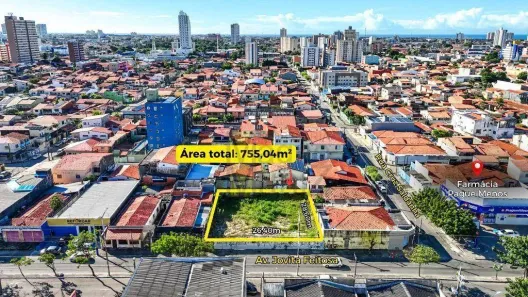 Lote/Terreno à venda, 755m² no Parquelândia, Fortaleza