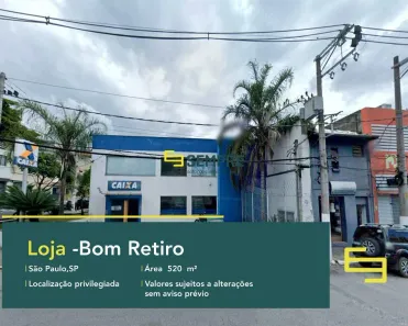 Ponto Comercial à venda, 520m² no Bom Retiro, São Paulo