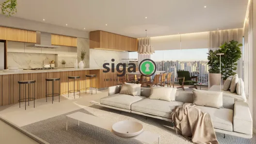 Apartamento com 3 Quartos à venda, 136m² no Campo Belo, São Paulo