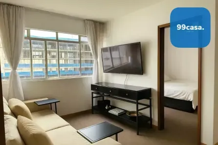 Apartamento com 1 Quarto à venda, 38m² no Centro, Curitiba