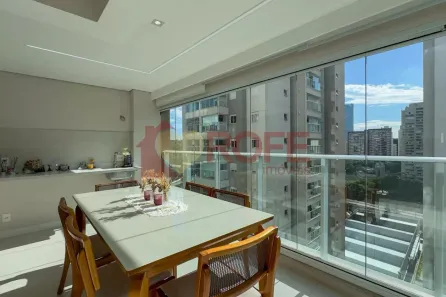 Apartamento com 3 Quartos para alugar, 85m² no Jardim Caravelas, São Paulo