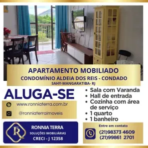 Apartamento com 1 Quarto para alugar, 47m² no Sahy, Mangaratiba