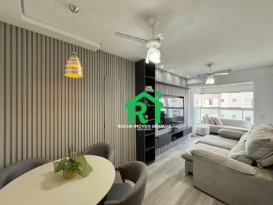 Apartamento com 2 Quartos à venda, 74m² no Vila Alzira, Guarujá