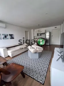 Apartamento com 1 Quarto para alugar, 57m² no Jardim Paulista, São Paulo
