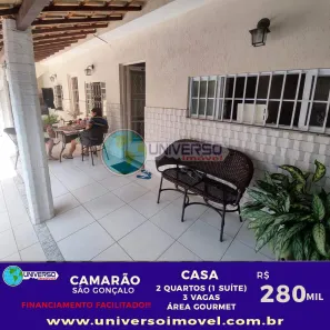 Casa com 2 Quartos à venda, 175m² no Porto da Pedra, São Gonçalo