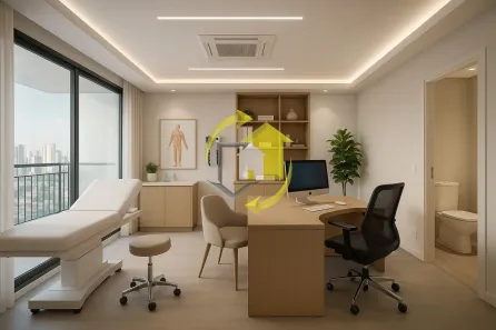 Sala Comercial para alugar, 46m² no Cidade Mãe do Céu, São Paulo