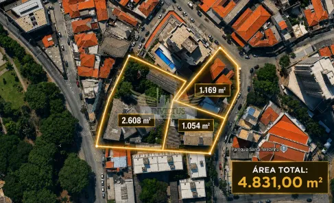 à venda, 3843m² no Santa Terezinha, Santo André