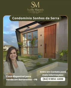 Casa com 4 Quartos à venda, 190m² no , Bananeiras