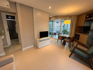 Apartamento com 1 Quarto para venda ou aluguel, 50m² no Gonzaga, Santos