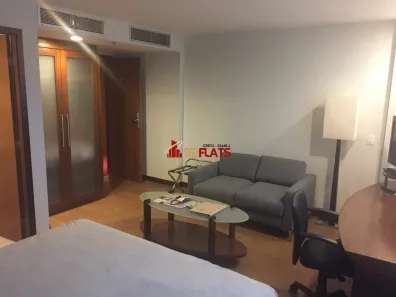 Flat com 1 Quarto para alugar, 27m² no Indianópolis, São Paulo