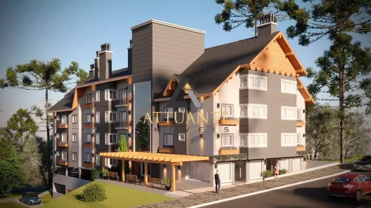 Apartamento com 2 Quartos à venda, 79m² no Moura, Gramado