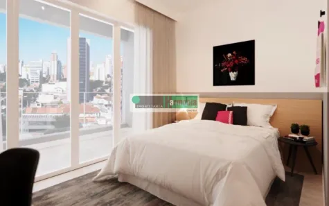 Apartamento com 1 Quarto à venda, 25m² no Brooklin Paulista, São Paulo