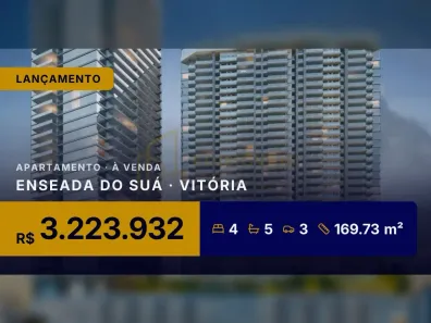 Apartamento com 4 Quartos à venda, 169m² no Enseada do Suá, Vitória
