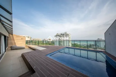 Cobertura com 4 Quartos para venda ou aluguel, 470m² no Barra da Tijuca, Rio de Janeiro