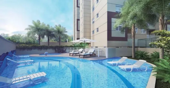 Apartamento com 2 Quartos para alugar, 44m² no Vila Osasco, Osasco