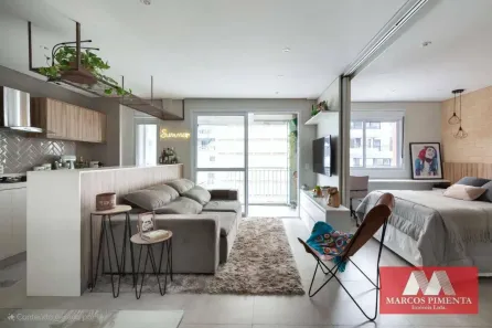 Apartamento com 1 Quarto à venda, 47m² no Centro, São Paulo