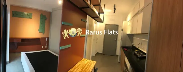 Flat com 1 Quarto para alugar, 40m² no Pinheiros, São Paulo