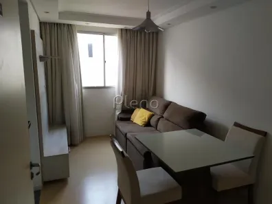Apartamento com 2 Quartos para alugar, 47m² no Loteamento Parque São Martinho, Campinas