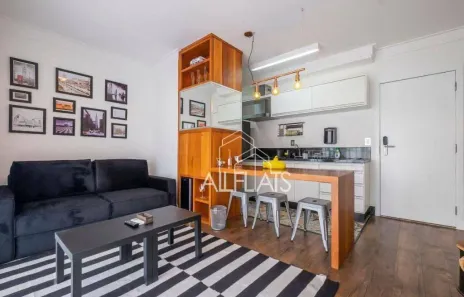 Apartamento com 1 Quarto para alugar, 48m² no Consolação, São Paulo