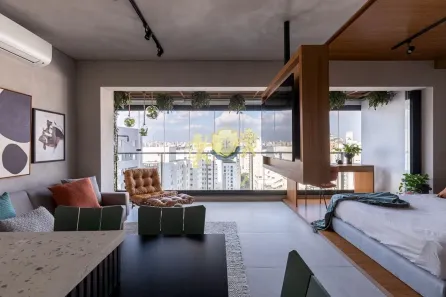 Flat com 1 Quarto à venda, 38m² no Itaim Bibi, São Paulo