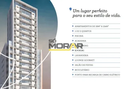 Apartamento com 1 Quarto à venda, 41m² no Lourdes, Belo Horizonte