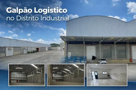 Galpão/Depósito/Armazém para alugar, 1200m² no Distrito Industrial, João Pessoa