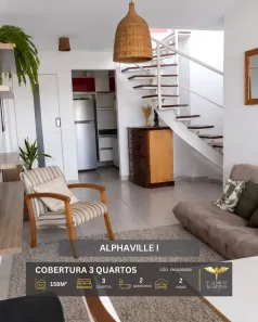 Cobertura com 3 Quartos à venda, 158m² no Alphaville I, Salvador