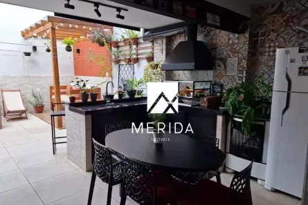 Sobrado com 3 Quartos à venda, 200m² no Vila Assunção, Santo André