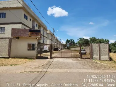 Apartamento com 2 Quartos à venda, 51m² no Parque Nápolis A, Cidade Ocidental