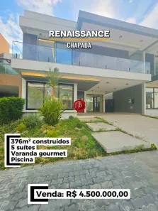 Casa de Condomínio com 5 Quartos à venda, 376m² no Chapada, Manaus