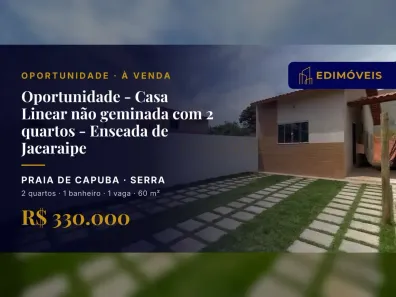 Casa com 2 Quartos à venda, 60m² no Praia de Capuba, Serra