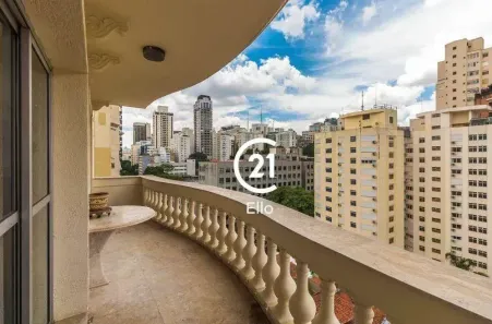 Apartamento com 3 Quartos para venda ou aluguel, 220m² no Jardim Paulista, São Paulo