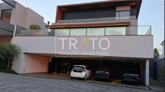 Casa de Condomínio com 4 Quartos à venda, 414m² no Alphaville Dom Pedro 2, Campinas