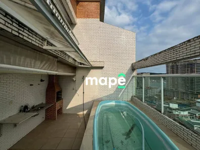 Cobertura com 3 Quartos à venda, 200m² no Ponta da Praia, Santos