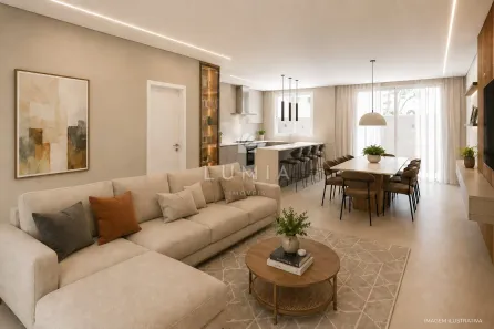 Casa de Condomínio com 3 Quartos à venda, 224m² no Santa Cândida, Curitiba