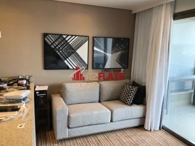 Flat com 1 Quarto para alugar, 46m² no Pinheiros, São Paulo