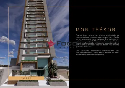 Apartamento com 3 Quartos à venda, 115m² no Vila Ema, São José dos Campos