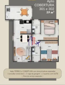 Cobertura com 3 Quartos à venda, 100m² no São Joaquim, Contagem