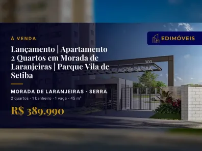 Apartamento com 2 Quartos à venda, 45m² no Morada de Laranjeiras, Serra