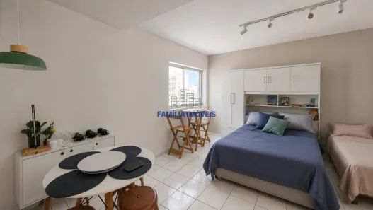 Apartamento com 1 Quarto à venda, 33m² no Itararé, São Vicente