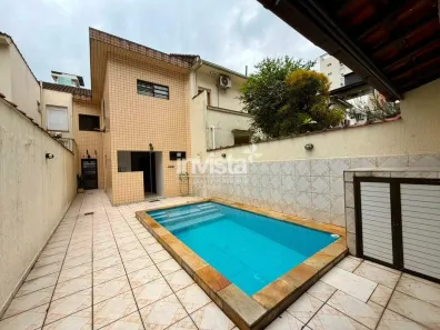 Casa com 3 Quartos à venda, 149m² no Gonzaga, Santos